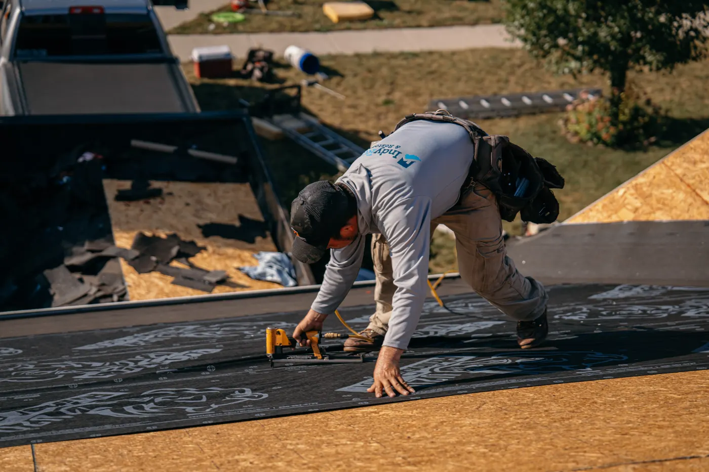 Roofing by Campbellsburg Roofing near Mooresville, IN